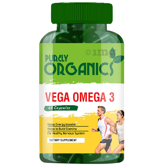 Purely Organics Vega Omega 3 Capsule