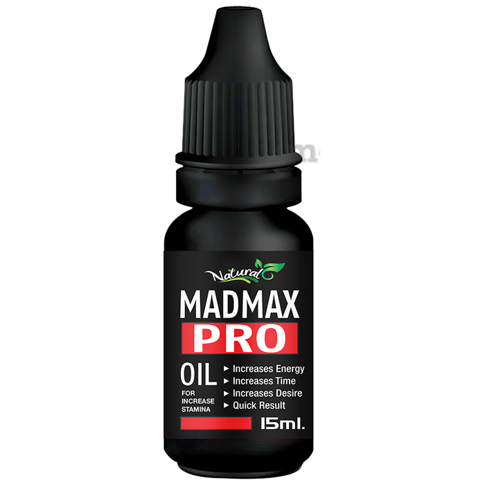 Natural Madmax Pro Oil for Increase Stamina