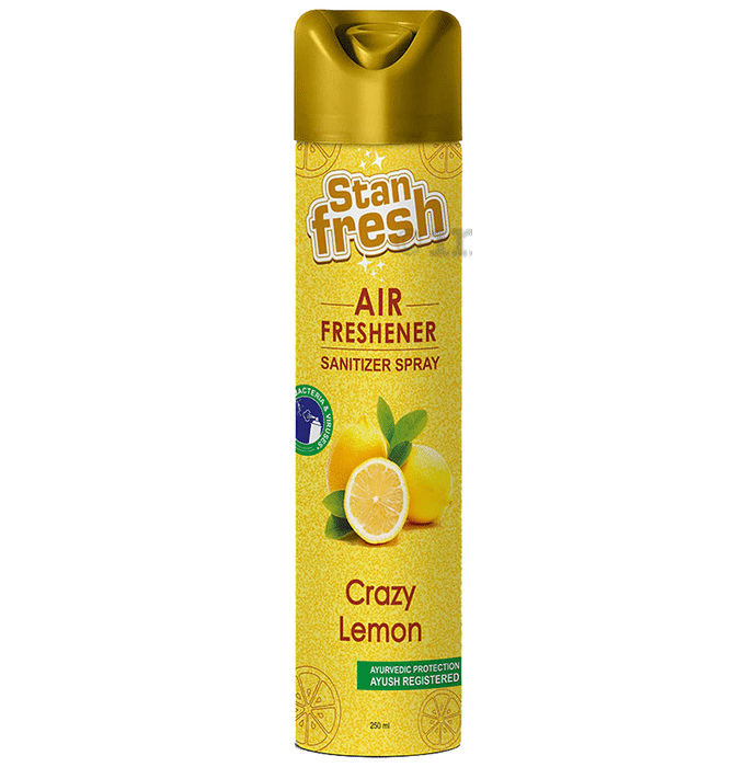 Stanfresh Air Freshener Sanitizer Spray Crazy Lemon