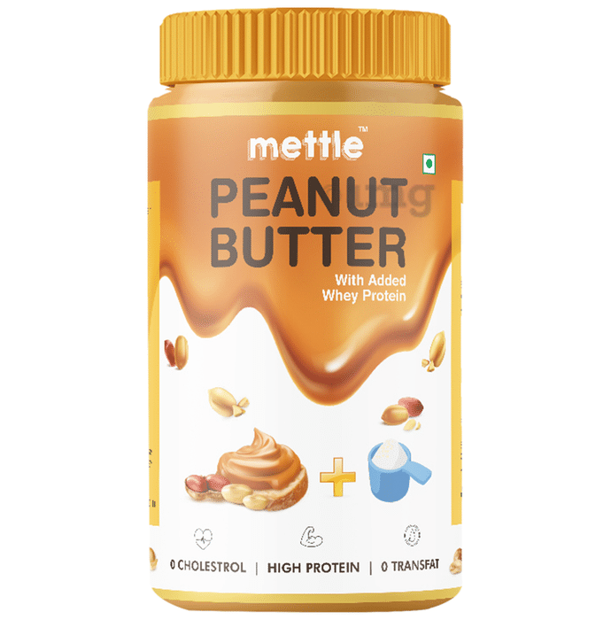 Mettle Peanut Butter with added Whey Protein