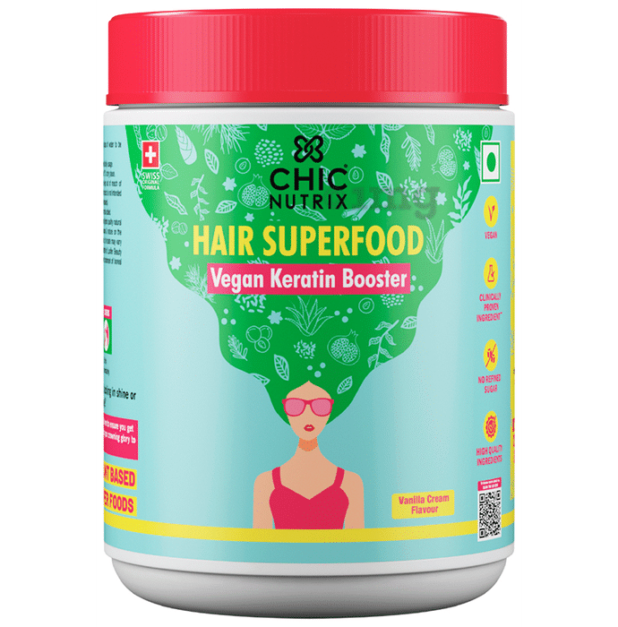 Chicnutrix Hair Superfood Vegan Keratin Booster Vanilla Cream