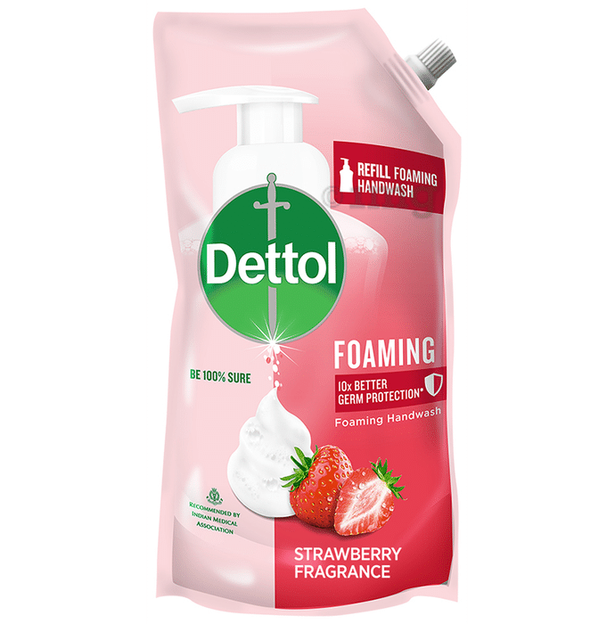 Dettol Strawberry Fragrance Refill Foaming Handwash