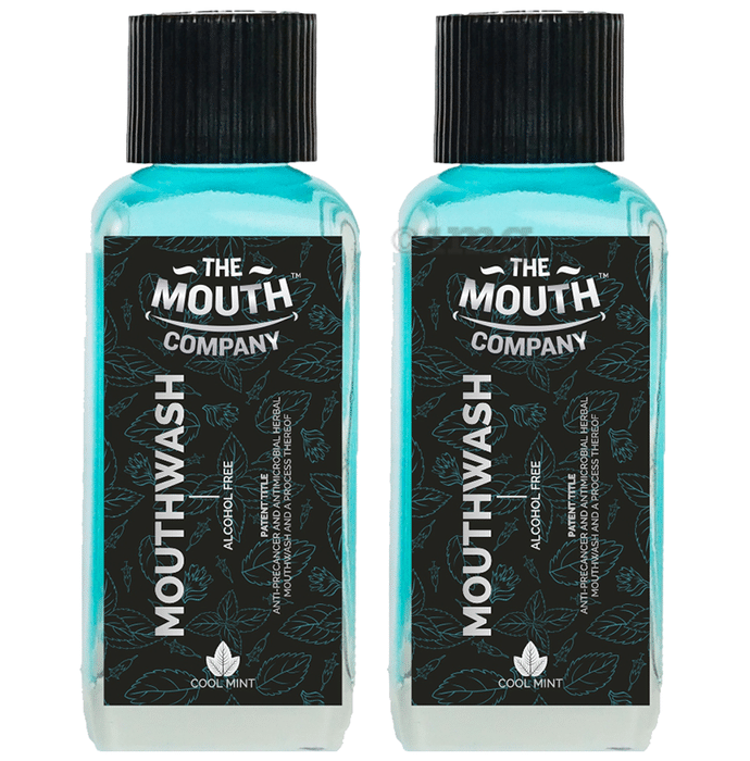 The Mouth Company Alcohol Free Mouthwash (100ml Each)