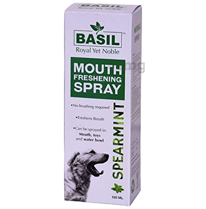 Basil  Royal Yet Noble Mouth Freshening  Spearmint Spray