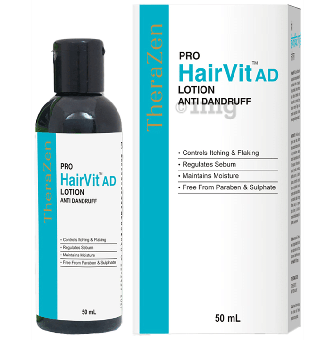 Millennium Herbal Care Pro HairVit AD Anti Dandruff Lotion (50ml Each)