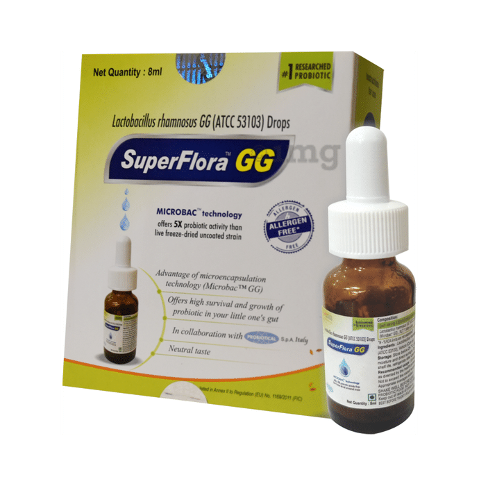Superflora GG Oral Drops: Buy bottle of 8 ml Oral Drops at best price ...