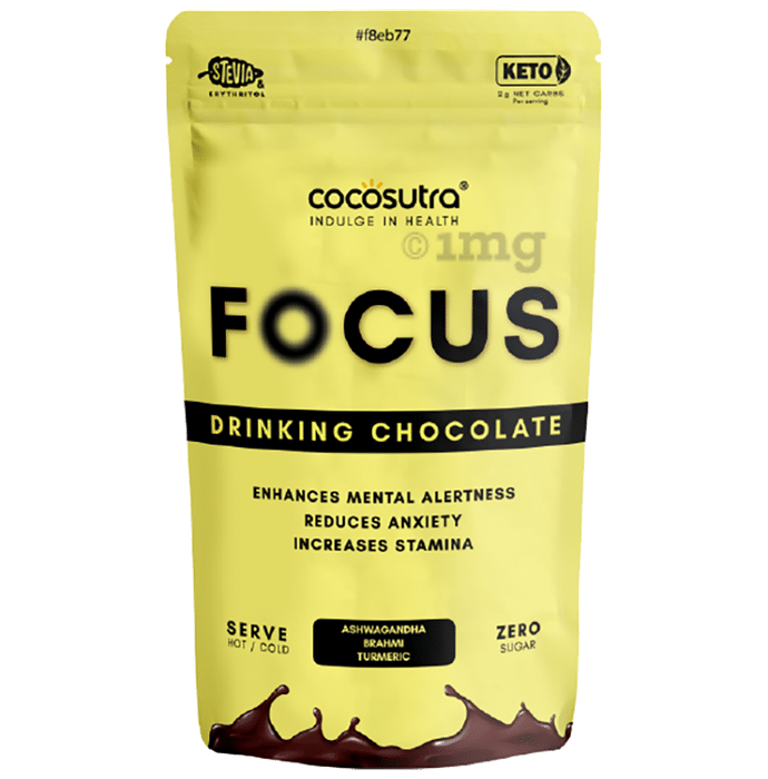Cocosutra Focus Drinking Chocolate Mix Zero Sugar