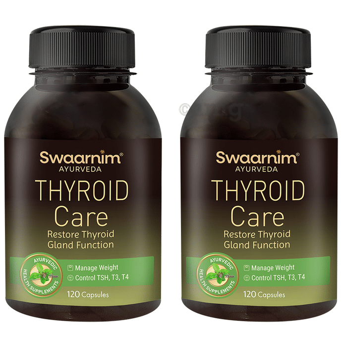 Swaarnim Ayurevda Thyroid Care Capsule (120 Each)