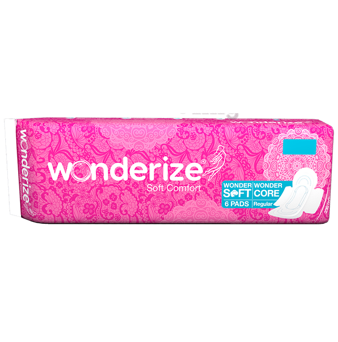 Wonderize Soft Comfort Regular Sanitary Pads