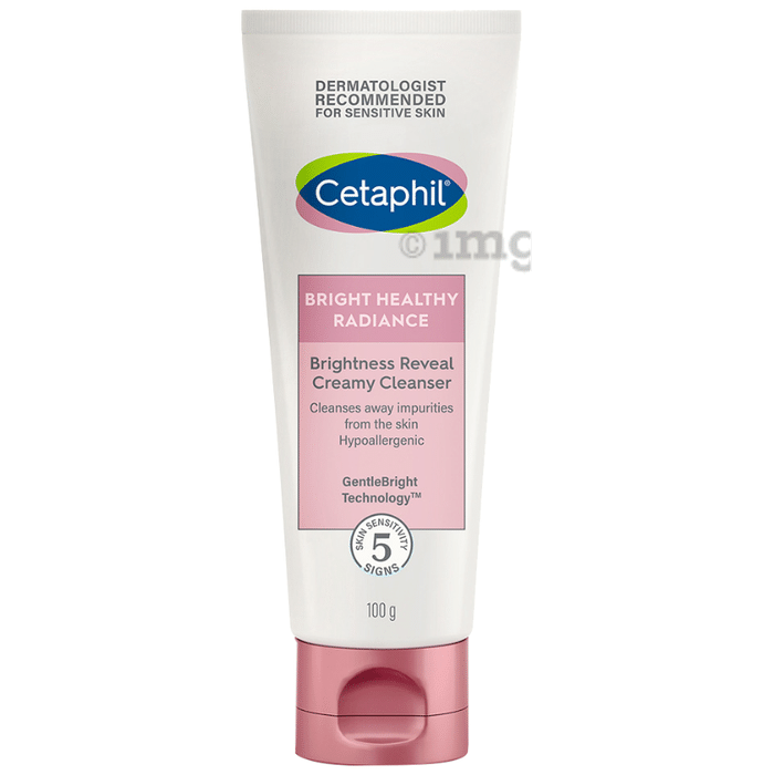 Cetaphil Brightness Reveal Creamy Cleanser | Hypoallergenic & For Sensitive Skin