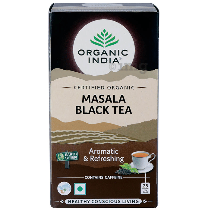 Organic India Masala Black Tea Bag (2gm Each)