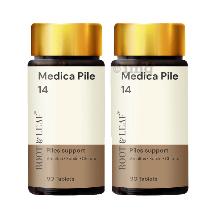 Root & Leaf Medica 14 Piles Support Tablet (90 Each)