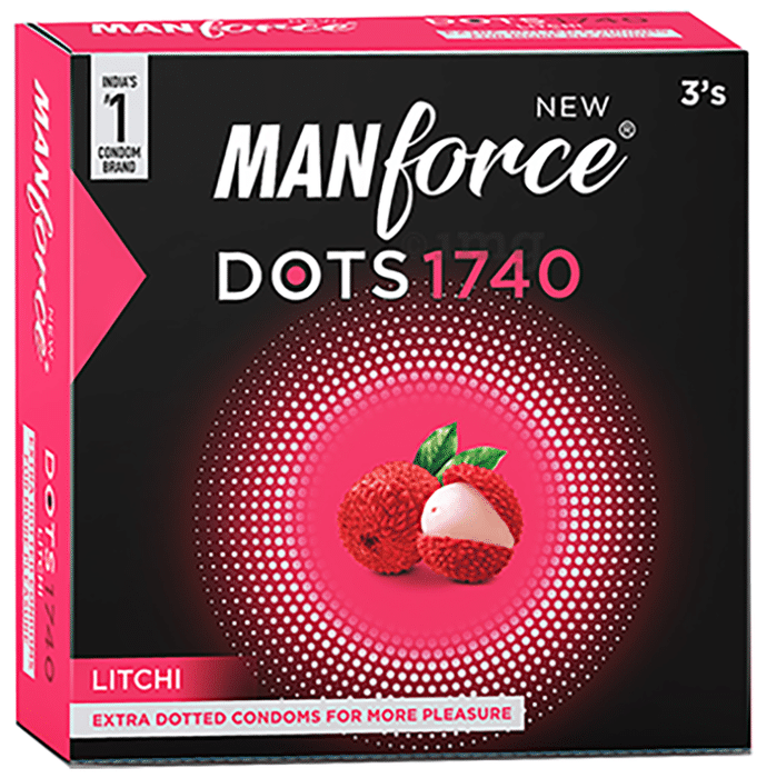 Manforce Dots 1740 Condom Litchi