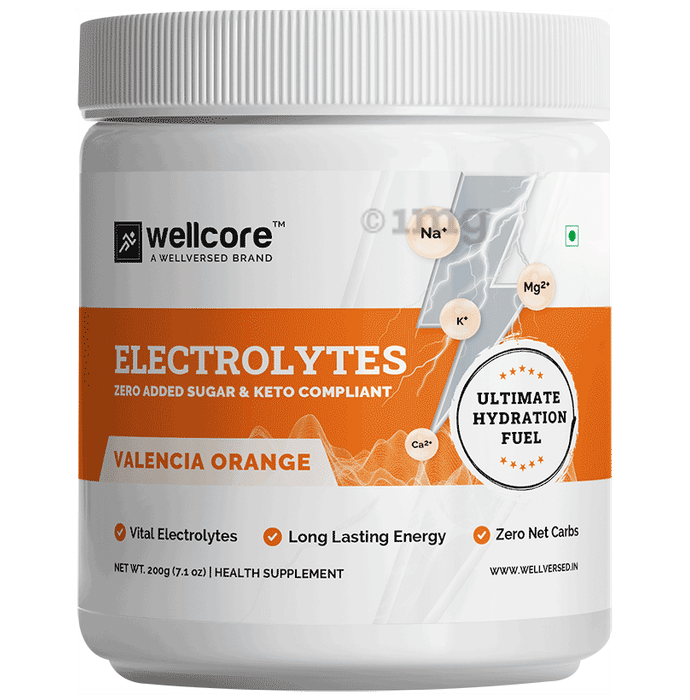 Wellcore Electrolytes Powder Orange