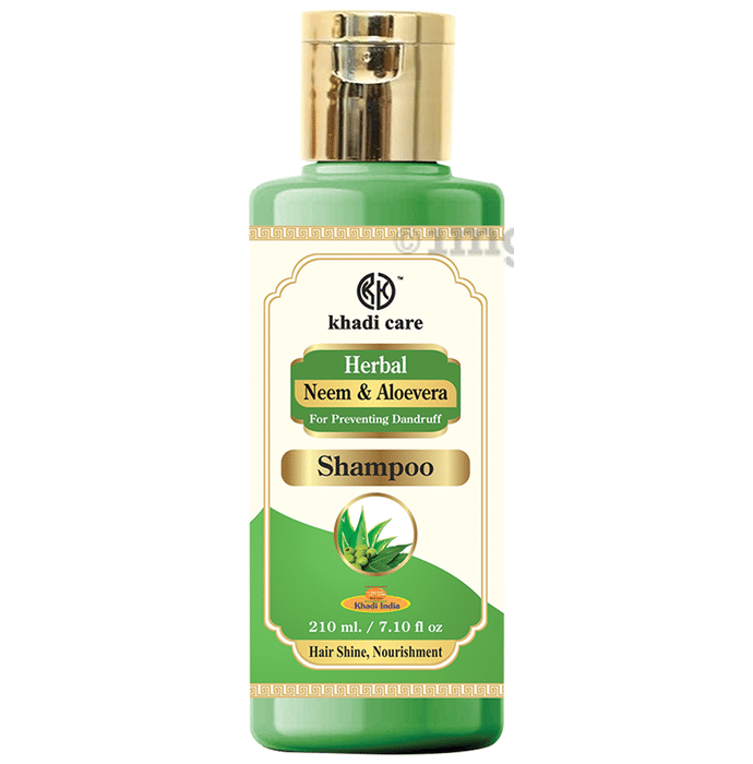 Khadi Care Herbal Neem & Aloe Vera Foaming Shampoo