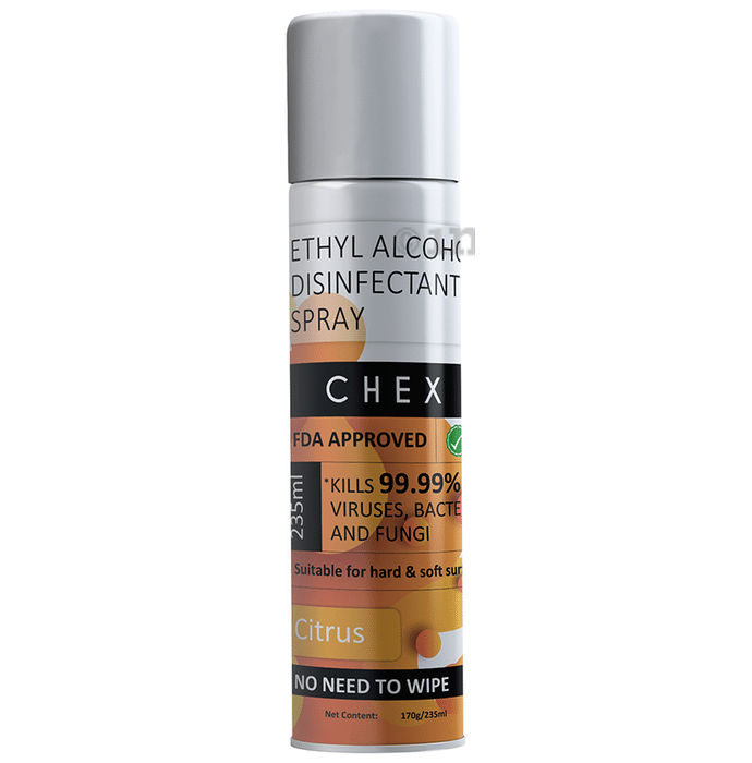 Chex Ethyl Alcohol Disinfectant Spray (235ml Each)