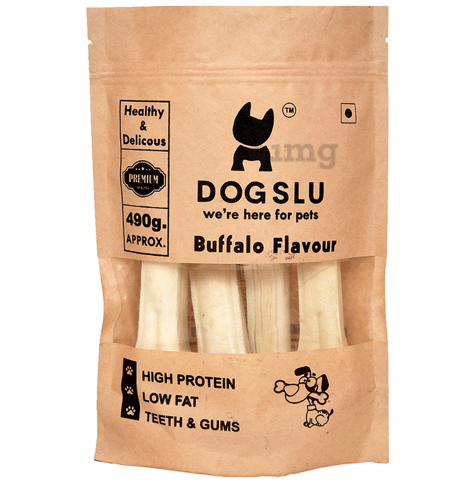 Dogslu Dog Chew Bone Buffalo Flavour