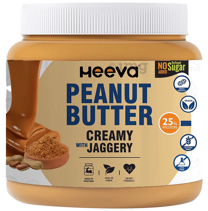 Heeva Peanut Butter Creamy with Jaggery