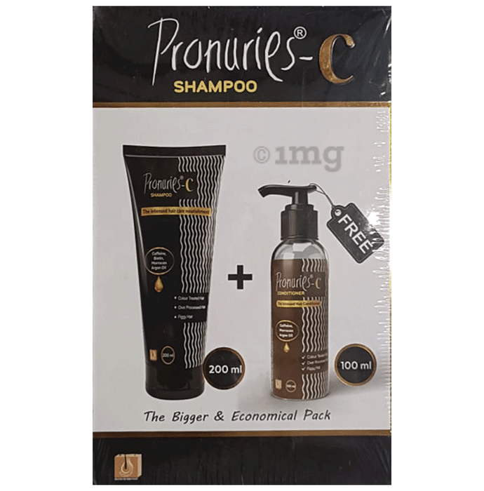 Pronuries-C Shampoo with Pronuries-C 100ml Conditioner Free