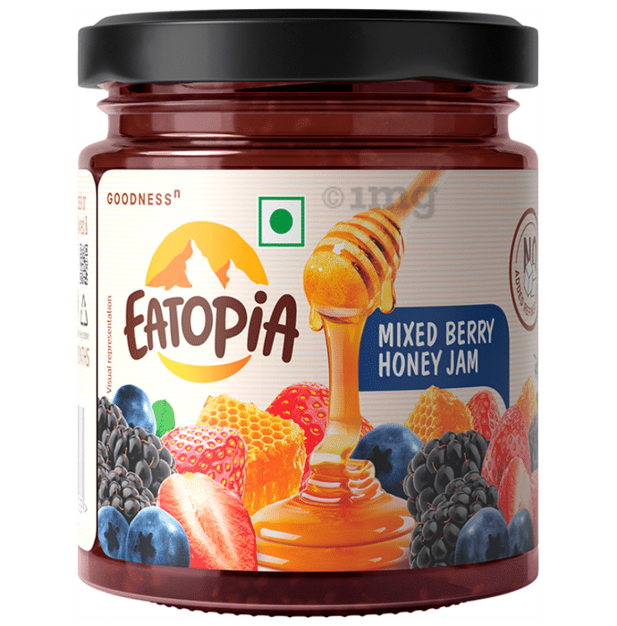 Eatopia Mixed Berry Honey Jam