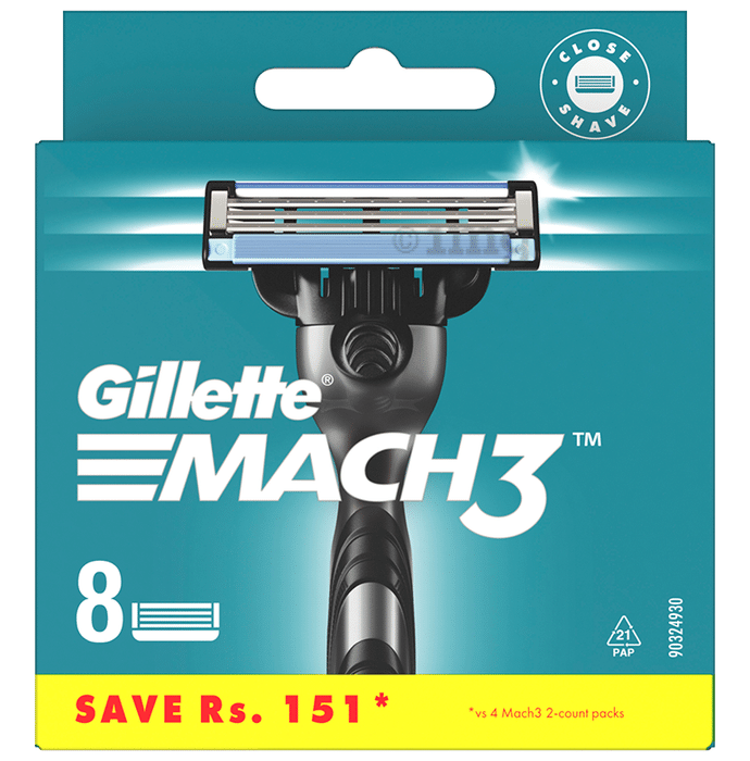 Gillette Mach 3 Shaving Razor Blades