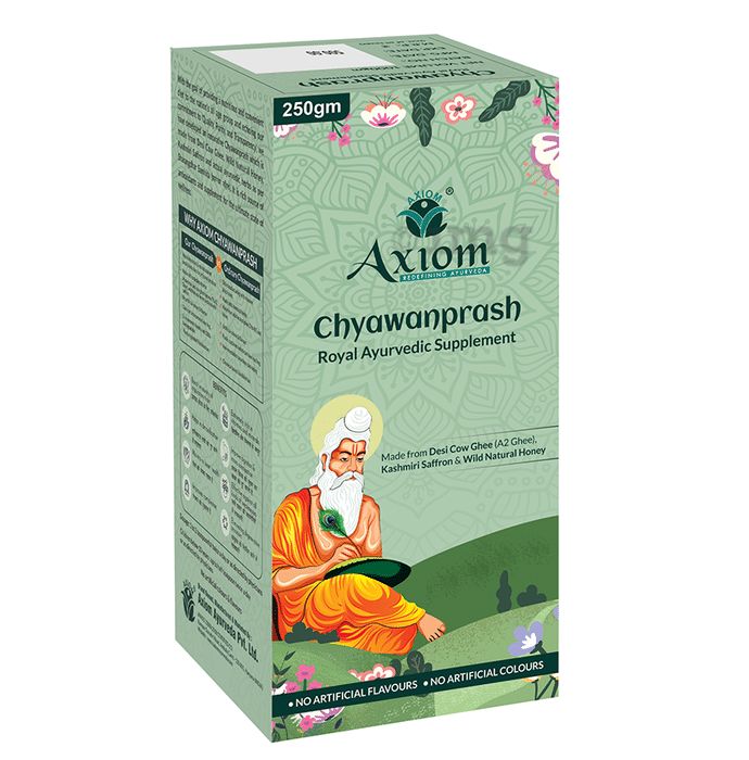 Axiom Chyawanprash Royal Ayurvedic Supplement | For Immunity, Detoxification & Antioxidant Support