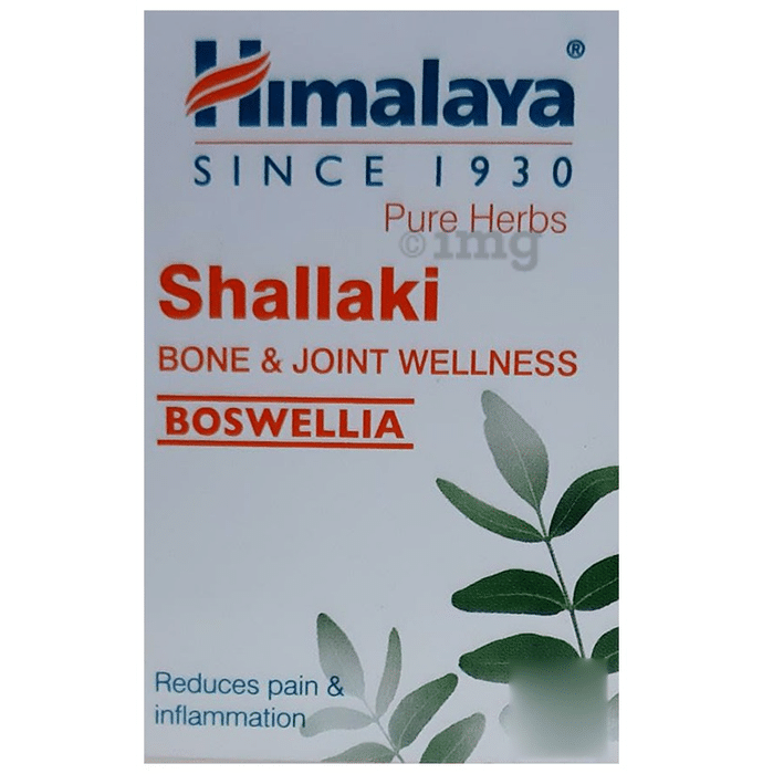 Himalaya Wellness Pure Herbs Shallaki Bone & Joint Wellness Tablet | Reduces Pain & Inflammation