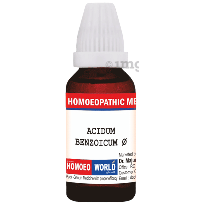 Dr. Majumder Homeo World Acidum Benzoicum Q Mother Tincture (30 ml Each)