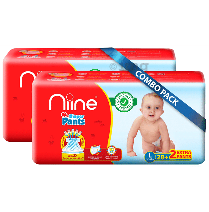 Niine Diaper Pants (30 Each) Large