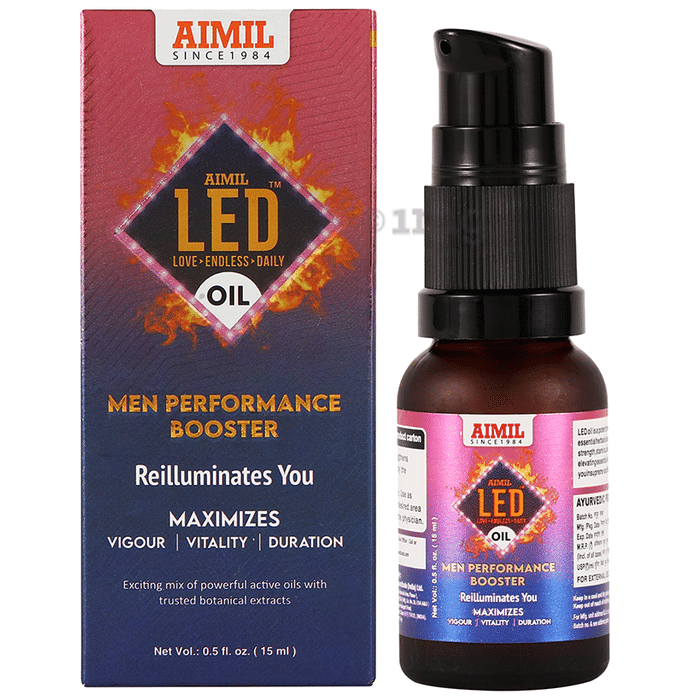 Aimil LED Oil | Men Performance Booster | Maximises Vigour & Vitality