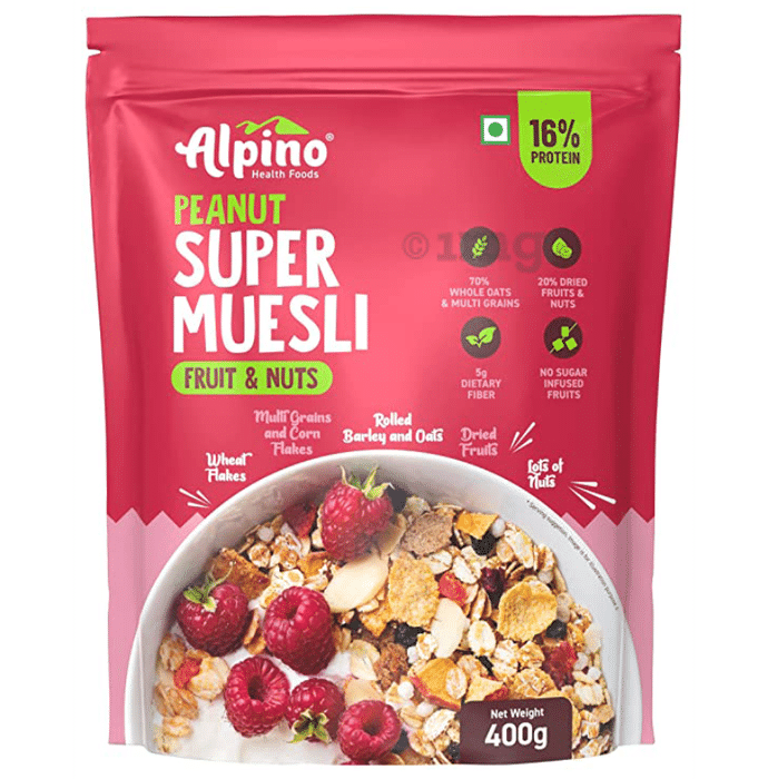 Alpino Peanut Super Muesli Fruit and Nut