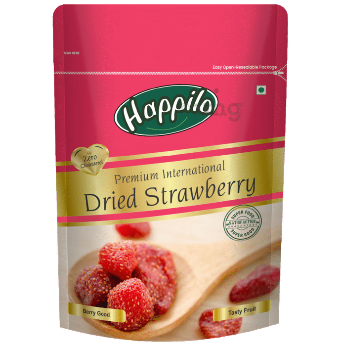 Happilo Premium International Dried Strawberry