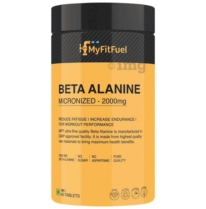 MyFitFuel Beta Alanine Micronized 2000mg Unflavoured Tablet