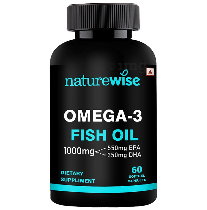 Naturewise Omega 3 Fish Oil 1000mg Softgel Capsule