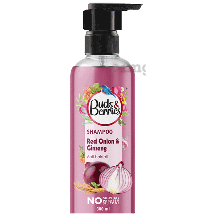 Buds & Berries Anti-Hairfall Shampoo Red Onion and Ginseng