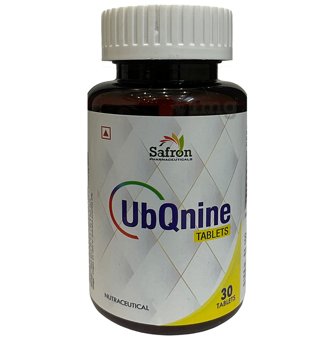 Ubqnine Coenzyme Q10 Tablet | with Antioxidants, Vitamins & Minerals | Supports Heart Health & Energy Levels