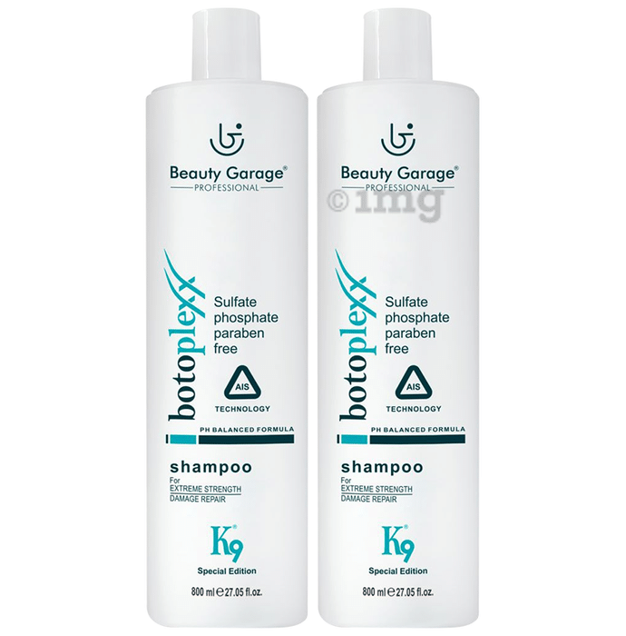 Beauty Garage Combo Pack of K9 Special Edition Botoplexx Shampoo & K9 Special Edition Botoplexx Conditioner (800ml Each)
