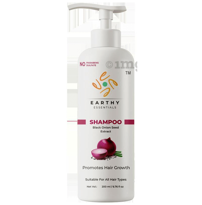 Earthy Essentials Black Onion Seed Extract Shampoo (200ml Each)