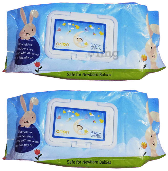 Orion Botanica Baby Wipes (80 Each)