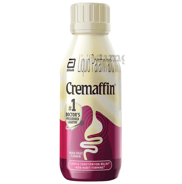 Cremaffin Constipation Relief with Liquid Paraffin | Flavour Mixed Fruit