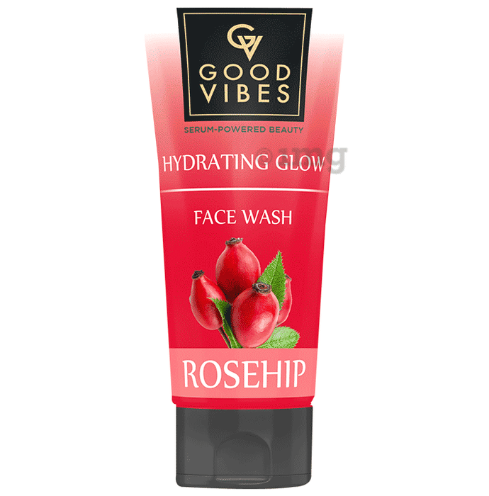 Good Vibes Hydrating Glow Face Wash Rosehip