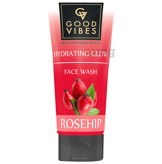 Good Vibes Hydrating Glow Face Wash Rosehip