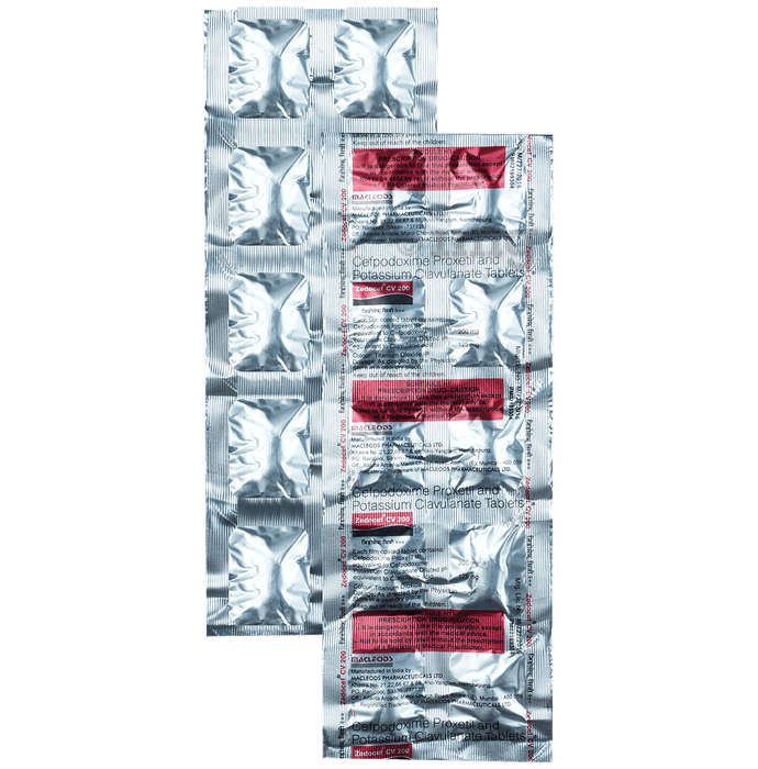 Zedocef CV 200 Tablet