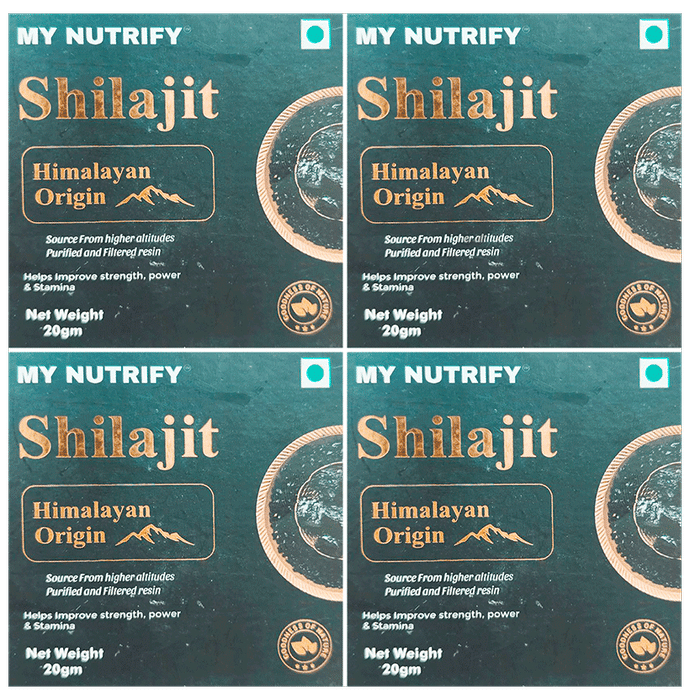My Nutrify Shilajit Himalayan Origin Resin (20gm Each)