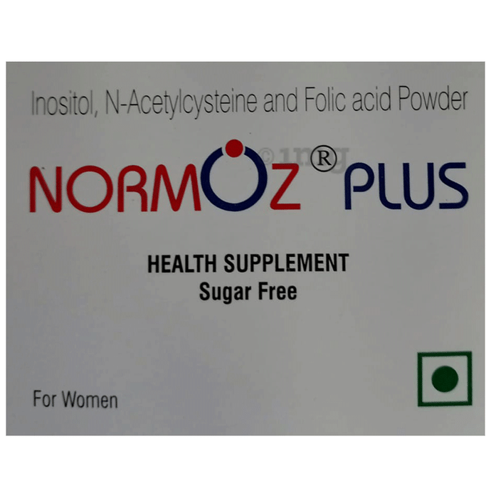 Normoz Plus Powder with Inositol, NAC & Folic Acid | Sugar-Free