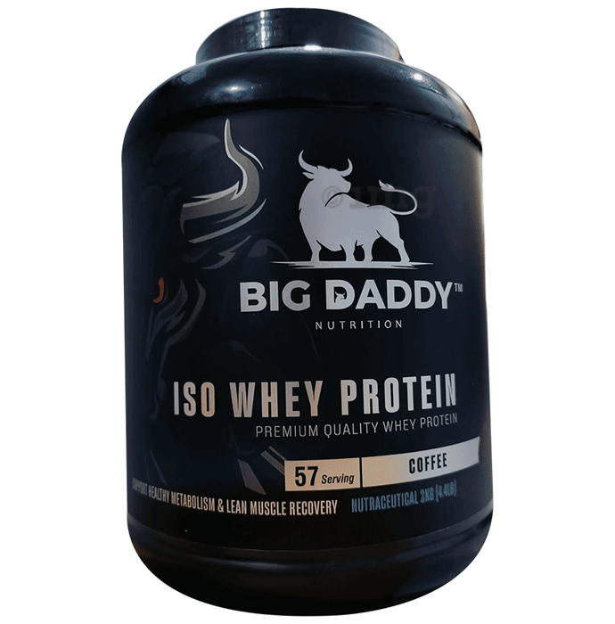 Big Daddy Iso Whey Protein Coffee Powder