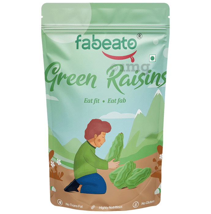 Fabeato Green Raisins | Naturally Sweet & Tasty, Fresh