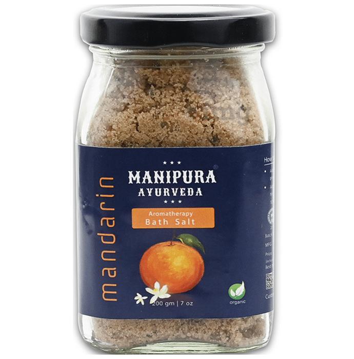 Manipura Ayurveda Aromatherapy Bath Salt Mandarin