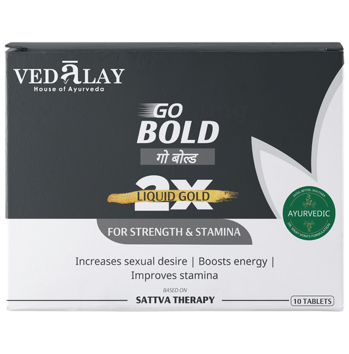 Vedalay House of Ayurveda Go Bold Tablet