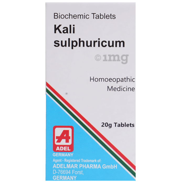 ADEL Kali Sulphuricum Biochemic Tablet 3X